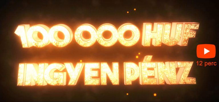100000 HUF INGYEN pénz