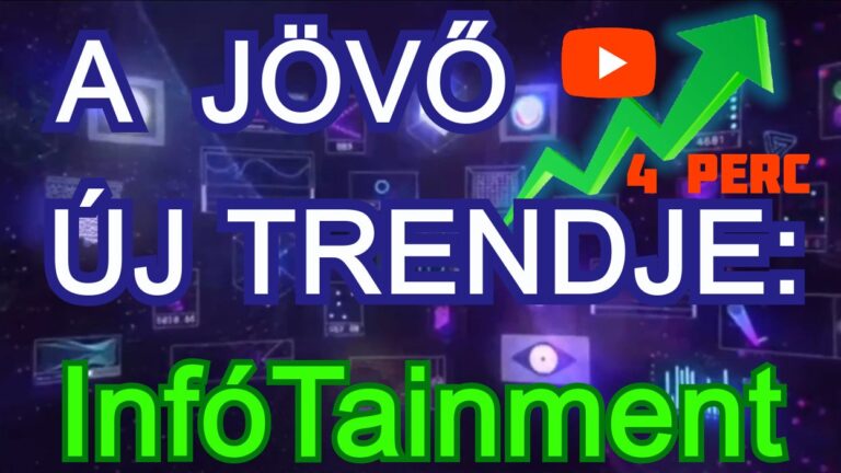 Internetes TRENDEK: InfóTainment