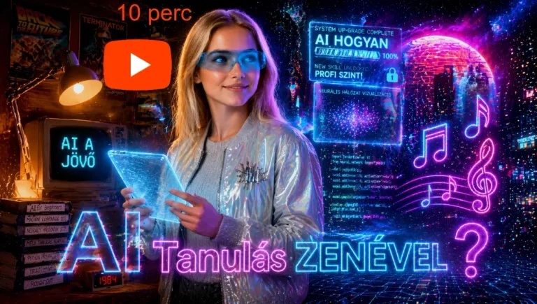4. MennyOrszág Kocka képzés = AI tanulás ZENÉVEL: